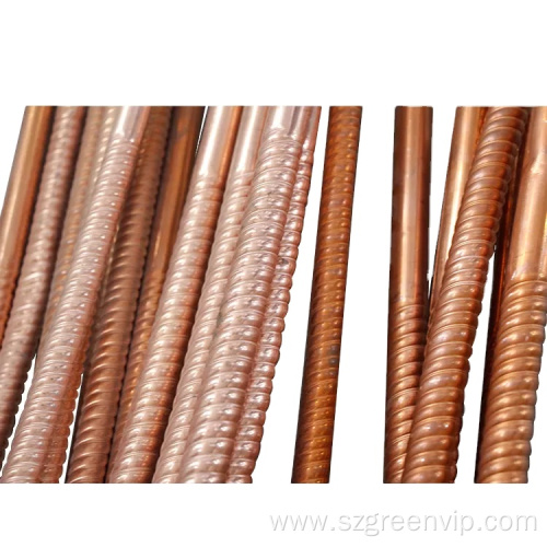 Threaded Pipe Refrigeration Coil Insulated Copper Tube